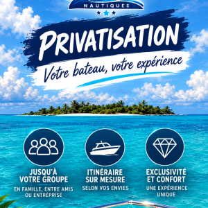 🌴 Privatisation – Journée complète ☀️